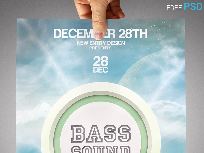 Bass Sound Flyer