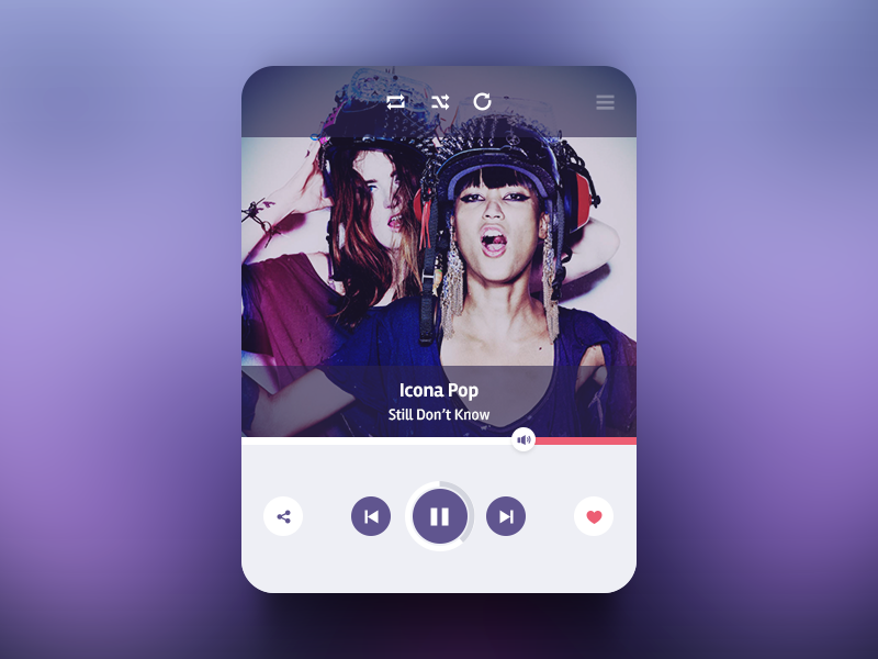 Icona Pop App Design